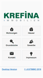 Mobile Screenshot of krefina.at